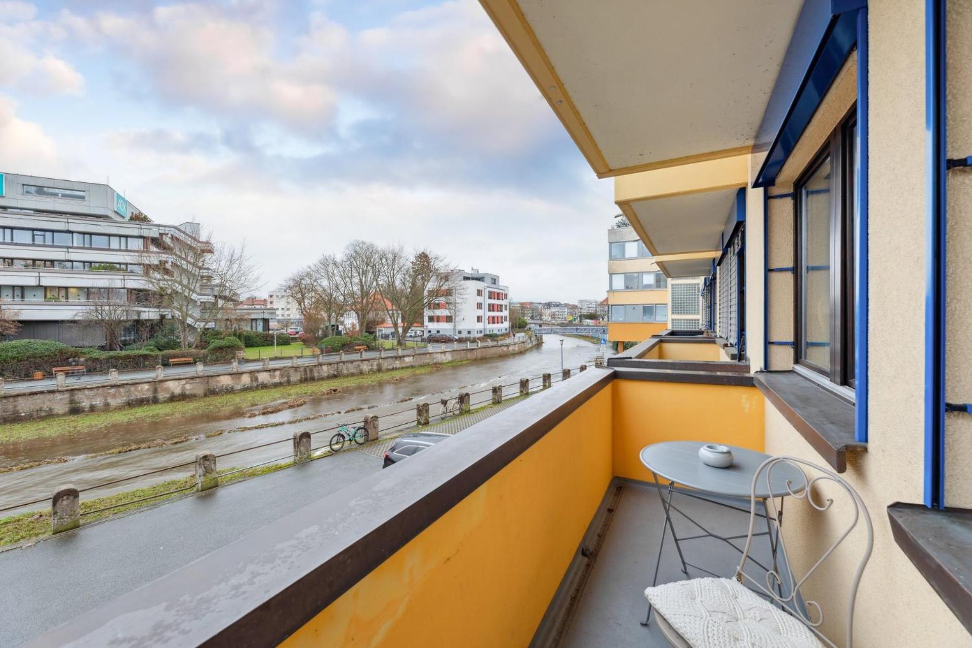Sali Homes - Charming Studio Apartment In Heart Of Bayreuth With Balcony 외부 사진