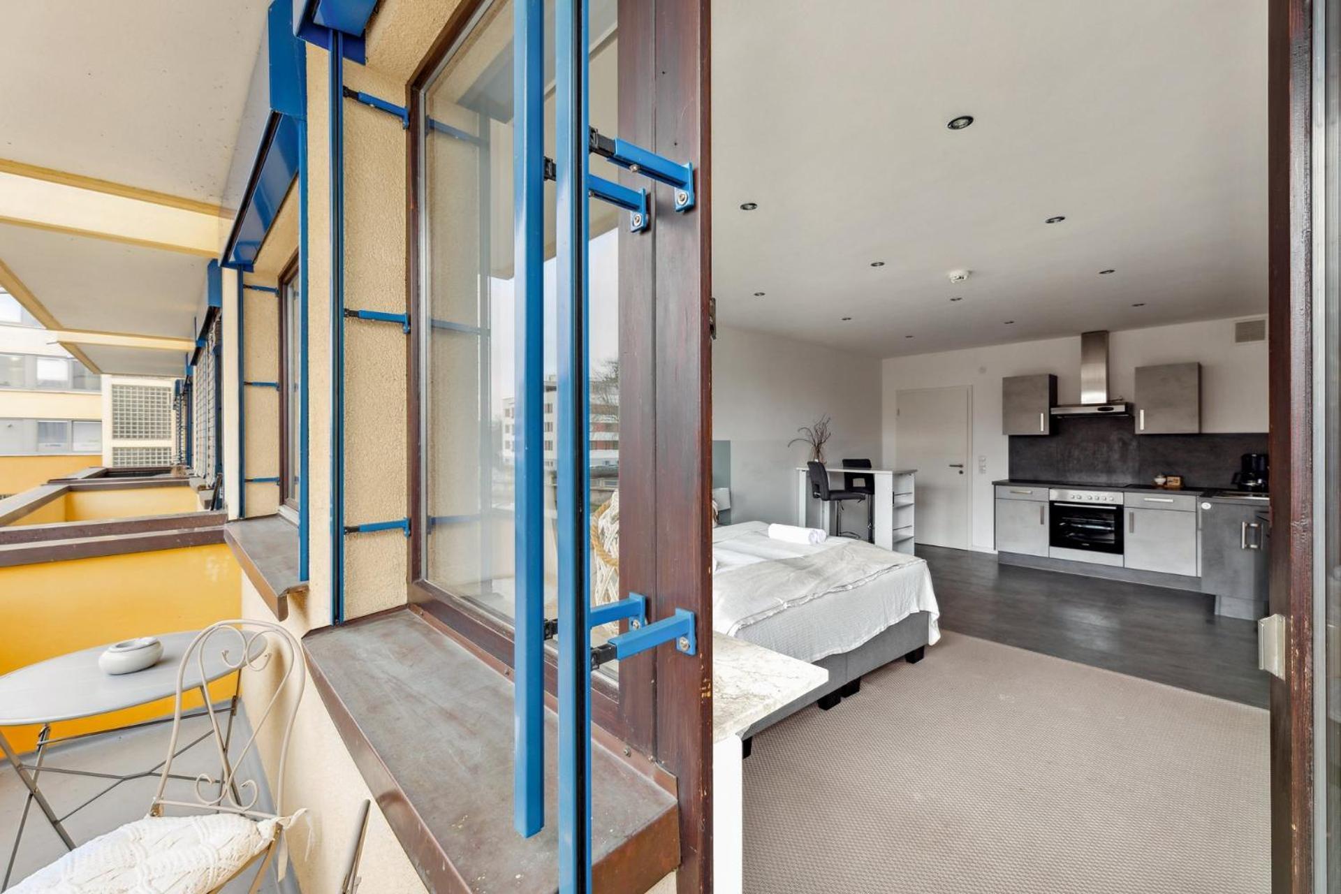 Sali Homes - Charming Studio Apartment In Heart Of Bayreuth With Balcony 외부 사진